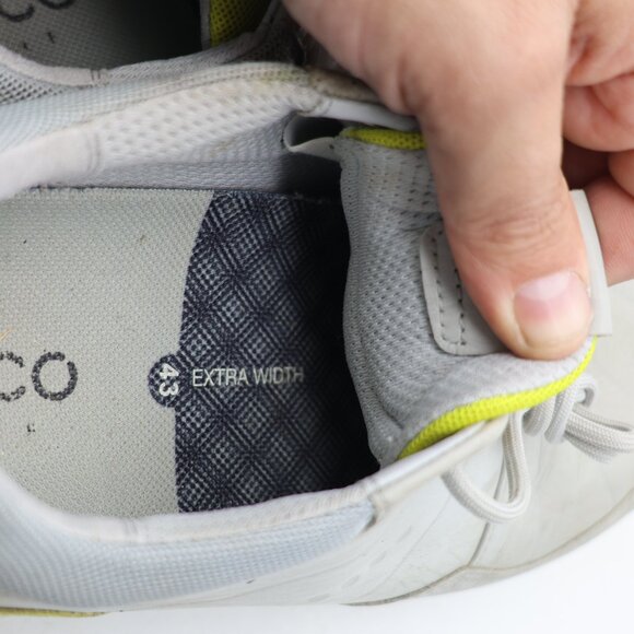 ECCO Biom Strike 2.0 Hydromax Yak Leather Golf Men's EU Size 43 Extra Width - Picture 3 of 12